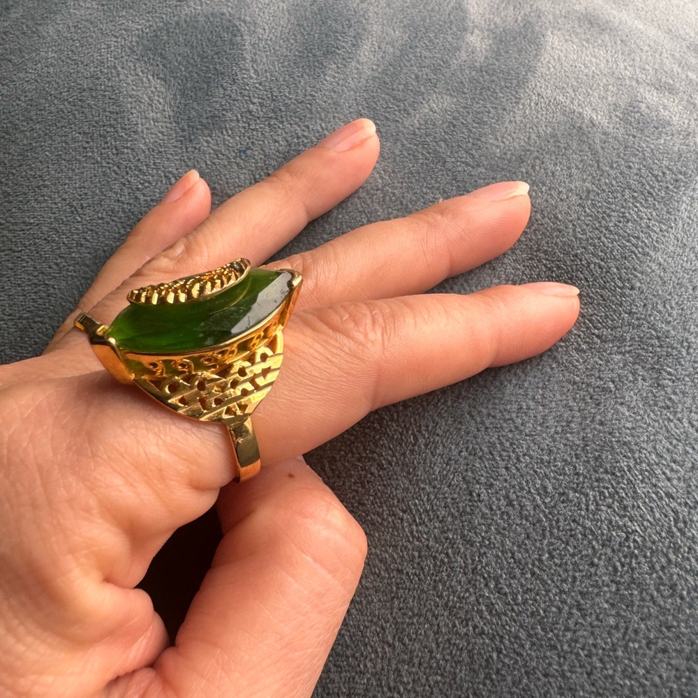 Gold Plated Ring - image 8